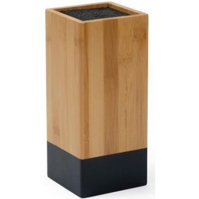 KESPER Stojan na nože s plastovými štětinami, bambus, světle hnědá/černá KESPER 58030 – Hledejceny.cz