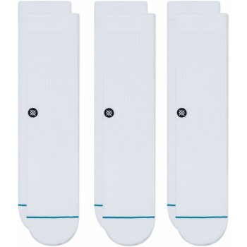 Stance ponožky Icon 3 Pack White