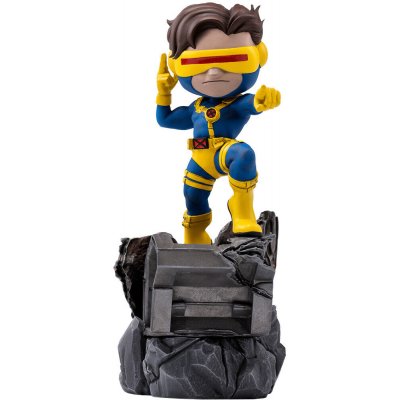 Iron Studios Marvel Comics Mini Co. Deluxe PVC Cyclops X-Men 21 cm – Zboží Mobilmania