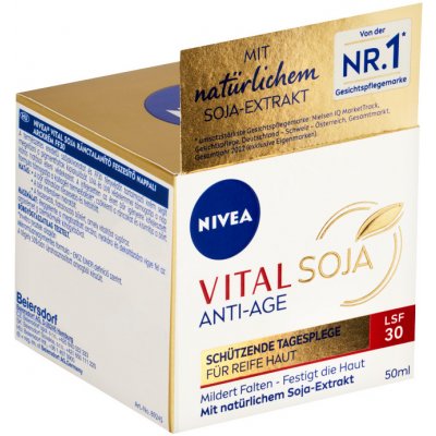 Nivea Vital Soja Zpevňující denní krém OF 30 50 ml