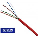 Datacom 1156 UTP Cat5e, PVC, 305m, červený – Hledejceny.cz