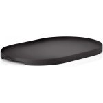 Zone Kovový tác Singles Oval Black 23cm – Zboží Dáma