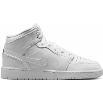 Air Jordan Jordan 1 Mid Triple White – Zboží Mobilmania