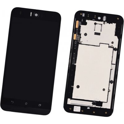 LCD display, dotyková deska a rámeček pro Asus Zenfone Selfie ZD551KL Black