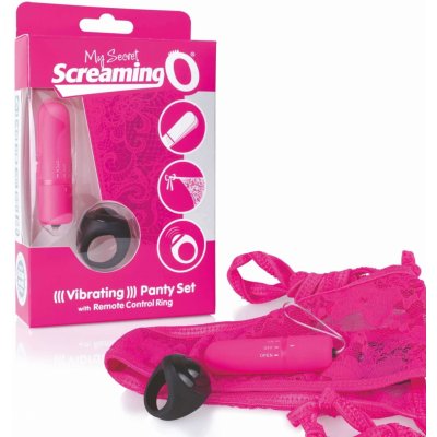 MySecret Screaming Pant vibrační kalhotky na dálkové ovládání růžové – Zboží Mobilmania