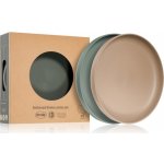 Dantoy Tiny Bio talíře 0 m+ Olive Mocca 2 ks – Zboží Dáma
