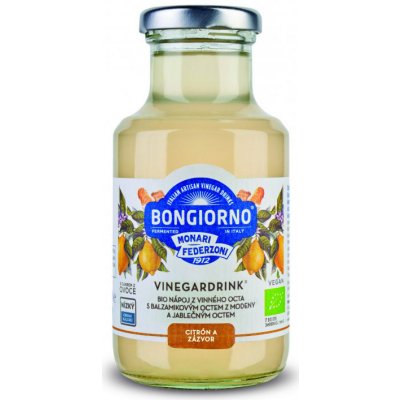 Bongiorno Vinegardrink Citrón a zázvor 250 ml