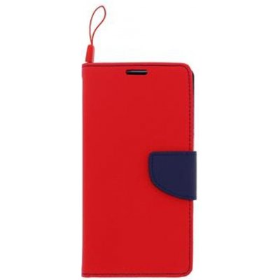 MobilMajak Samsung Galaxy J1 červeno-modré - knížkové Fancy Book