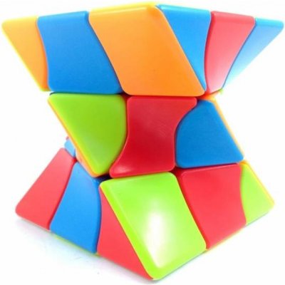 Lefun 3x3x3 Twisty Magic Cube Stickerless