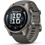 Garmin Fénix 9 - 43 mm, AMOLED, Sapphire, Titanium / Pebble Gray 010-04761-11 – Hledejceny.cz