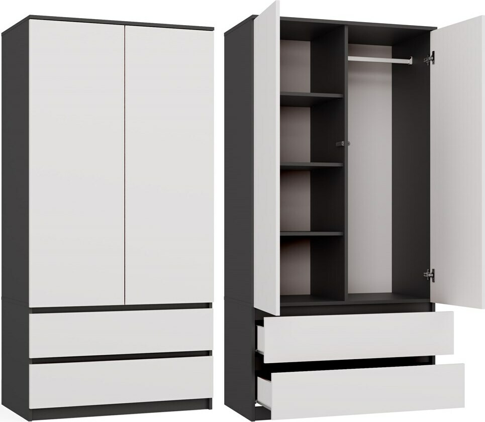 TP Living Malwa SS 90 cm antracit / bílá