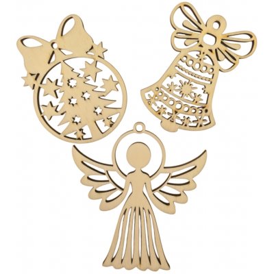 Gravírované vánoční ozdoby Vánoční mix – Zboží Mobilmania