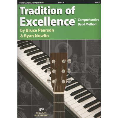 Tradition of Excellence 3 klavírní kytarový doprovod