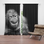 Závěsy Orangutan: 2 ks - 140x250 cm - Sablio – Hledejceny.cz