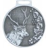 Sportovní medaile Dřevo Novák Medaile podle hodnocení CIC Jelen sika č.845 stříbrná medaile jelen sika
