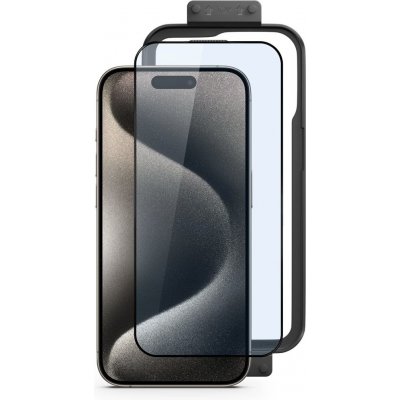 Epico Edge to Edge ochranné sklo pro iPhone 15 Pro - 2ks s instalačním rámečkem 81312151300001