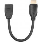 TB Touch HDMI M - HDMI F Adapter, 15 cm., v2.0 - AKTBXVH1F20G15B – Zboží Živě