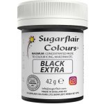 Sugarflair Extra sytá černá 42 g – Sleviste.cz