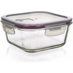 Banquet dóza čtvercová skl.+PP víčko 0,3 l 11,5 x 11,5 x 5,5 cm – Zboží Dáma