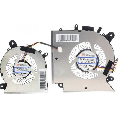 Ventilátor MSI Katana GF66 GF76 Pulse GL66 GL76 - Set (CPU + GPU) – Zboží Živě
