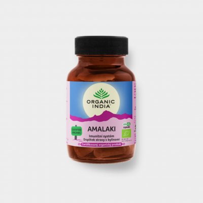 Organic India Amalaki antioxidant s přírodním vitaminem C 60 kapslí – Zbozi.Blesk.cz