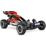 Traxxas Bandit RTR červeno-černý s LED osvětlením 1:10 – Hledejceny.cz