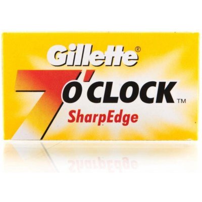 Gillette 7 O'Clock Sharp Edge 20 ks – Sleviste.cz