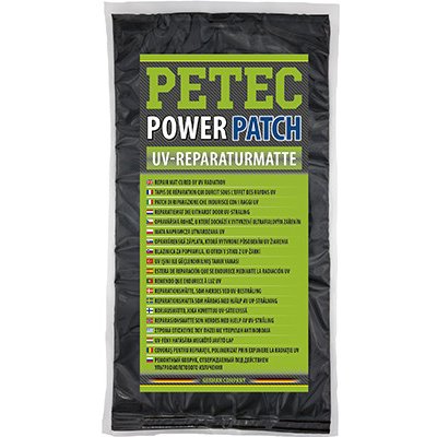 PETEC 85150 Opravárenská záplata s UV-vytvrzováním šedá 75x150 mm – Zboží Mobilmania