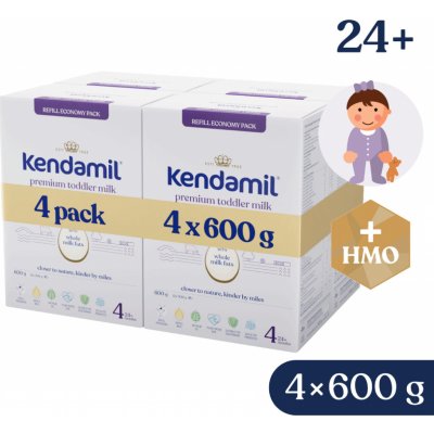 Kendamil 4 Premium HMO+ 4 x 600 g – Sleviste.cz