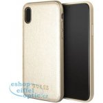 Pouzdro Guess Iridescent iPhone X zlaté – Zboží Mobilmania