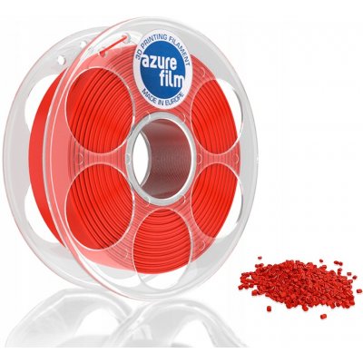 AzureFilm PLA 1,75mm Red 1 kg – Zboží Živě