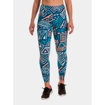 Meatfly Arabel dámské vzorované legíny modré – Zboží Mobilmania