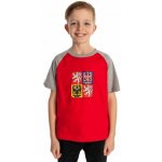 Kappa logo CAFY ČR jr dětské triko červená – Hledejceny.cz