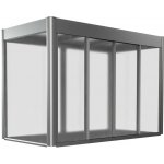 Biohort Skleník Florentina pro vyvýš.záhon 2 x 1 m křemenově šedé – Hledejceny.cz