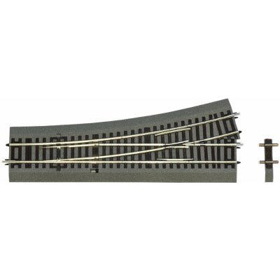 Roco Line Výhybka WL15 jednoduchá levá s podložím 42532 – Sleviste.cz