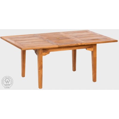 FaKOPA ELEGANTE obdélníkový rozkládací stůl z teaku 100 x 130-180 cm – Hledejceny.cz