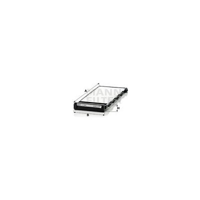 MANN-FILTER Filtr, vzduch v interiéru CU2808-2 – Hledejceny.cz