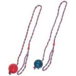 Karlie-Flamingo Hračka pes Míč na šňůře plný 6 x 17 cm mix barev – Zboží Dáma