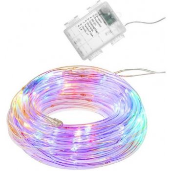 SPRINGOS LED světelná hadice 5m 50LED 8-funkcí 3xAA IP44 multicolor