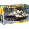 Sběratelský model Zvezda Model Kit military 3691Soviet tank Destroyer SU 122 1:35