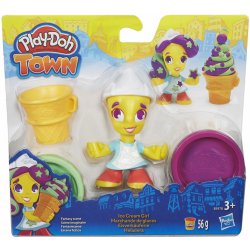 Play-Doh Town B5960 Figurka Zmrzlinářka