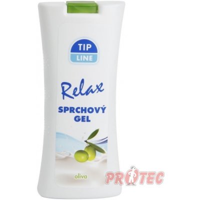 Tip Line Relax sprchový gel Oliva 500 ml – Zboží Mobilmania