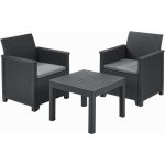 KETER ELODIE Set balkonový, grafit/šedá 17209482 – Sleviste.cz