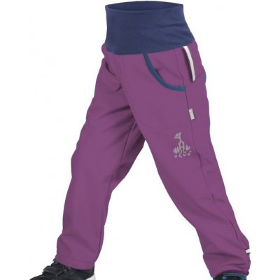 Unuo dětské Softshellové kalhoty Basic s Evženem ostružinová – Zboží Mobilmania