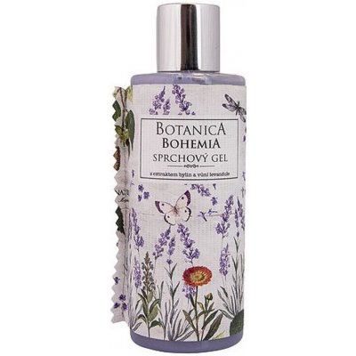 Bohemia Gifts & Cosmetics Botanica Levandule s olivovým olejem extraktem z bylin a jogurtovou aktivní složkou sprchový gel 200 ml – Zbozi.Blesk.cz