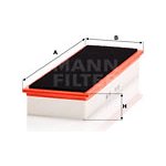 Filtr, vzduch v interiéru MANN-FILTER CU 3861 – Hledejceny.cz