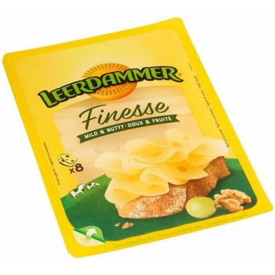 Leerdammer Finesse Caractère 8 jemných plátků 80g – Hledejceny.cz