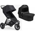 BabyJogger CITY ELITE 2 set 2v1 +korba OPULENT BLACK nafukovací kola 2022 – Zboží Dáma