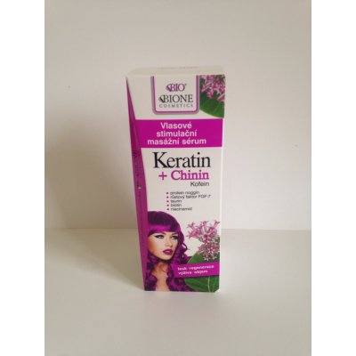 BC Bione Cosmetics Keratin + Chinin stimulující sérum na vlasy 215 ml – Hledejceny.cz