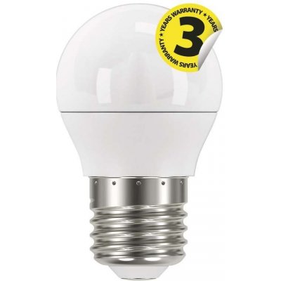 Emos LED žárovka MINI GLOBE, 6W/40W E27, CW studená bílá, 470 lm, Classisc A+ – Hledejceny.cz